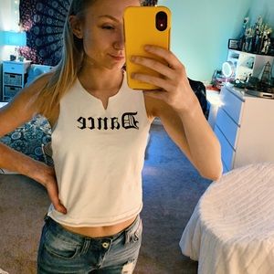 DANCE tank top!!